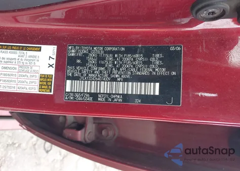 2006 Scion Xb из США, поврежденный, VIN JTLKT324264074009